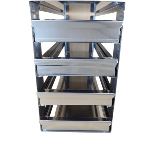 RACK EXTRAIBLE 16 (4x4) CAJAS DE 50
